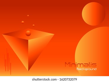 abstract background with lush lava color