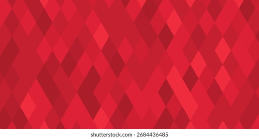 Abstract background with luxurious dark red abstract rhombus pattern decoration. Vector design concept for covers, artwork, print ads, posters, and web banners.