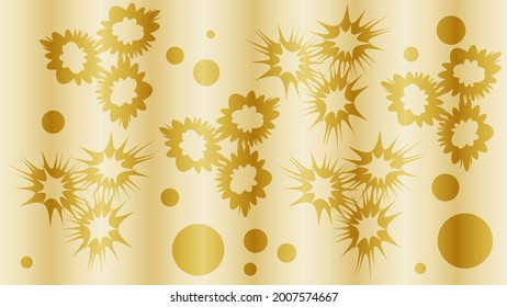 abstract background with luxurious golden color gradient