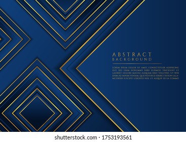 Abstract background luxury design square shape style overlap layer. vector illustration.