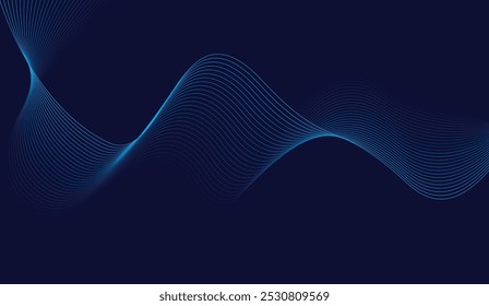 Abstract background luxury dynamic wavy lines