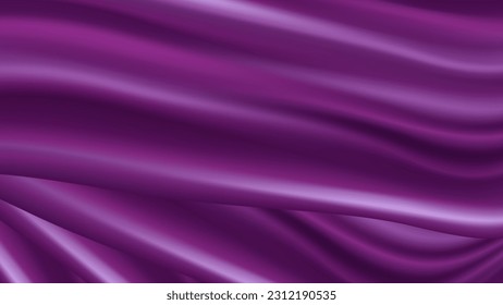 abstract background luxury purple cloth or liquid wave or wavy folds of grunge silk texture satin velvet background