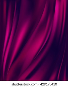 abstract background luxury purple cloth or liquid wave or wavy folds of grunge silk texture satin velvet material or luxurious background or elegant wallpaper 