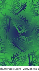 abstract background with luxury style bamboo leaf vector.eps
