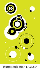 Abstract Background Made Up Of Circles.