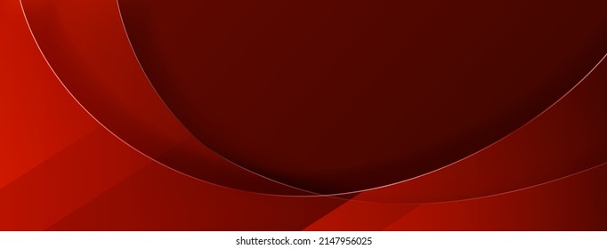 Abstract background made of curved lines in red colors