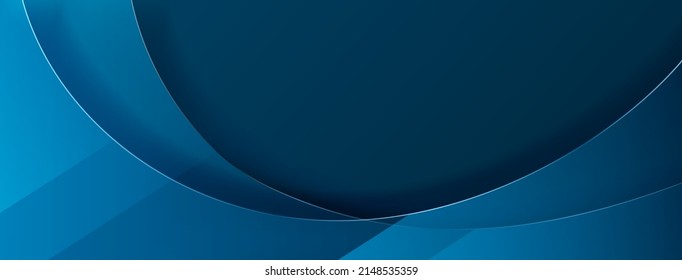 Abstract background made of curved lines in blue colors