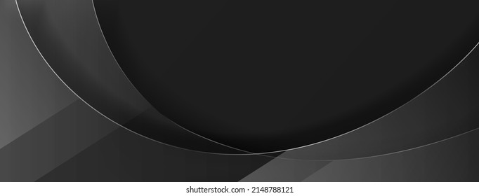 Abstract background made of curved lines in black colors