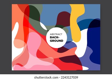 Abstract background made of doodles vector