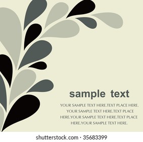 Abstract background made from drops