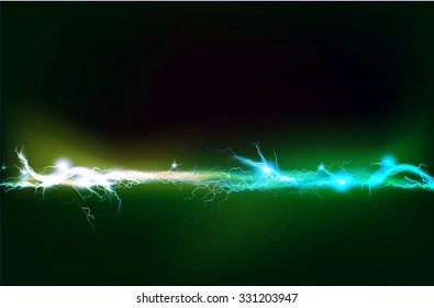 Fondo abstracto hecho de efecto de iluminación eléctrica.  