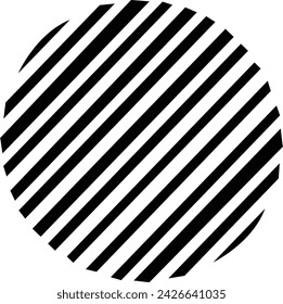 Abstract background made with geometric circles. Memphis style modern, playful vector art. Circle design elements Round art design, Abstract stripes with center. isolated on transparent background.