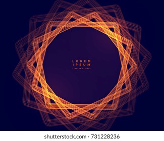 abstract background made with glowing lines