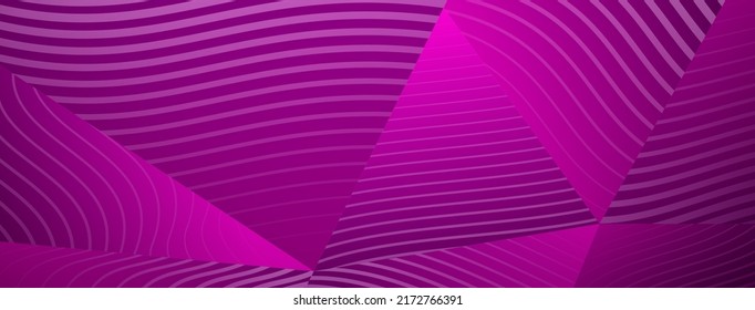 Fondo abstracto hecho de grupos de líneas en color púrpura