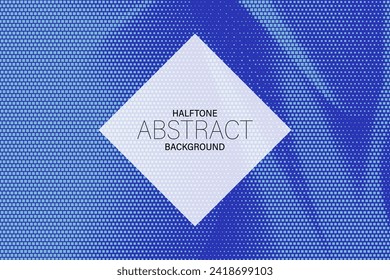 Abstract background made of halftone dots