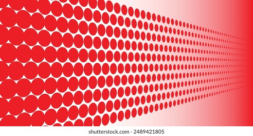 Abstract background made of halftone dots