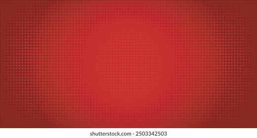 Abstrakter Hintergrund aus Rasterpunkten in roter Farbe. schlicht, elegant, charismatisch, modern