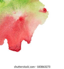 Abstract background made of melted wax pencil. Vector illustration.