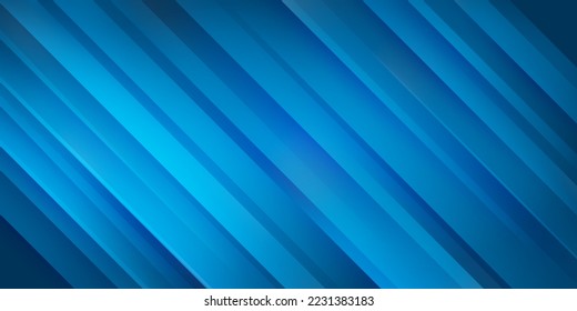Abstract background made of oblique stripes in shades of blue colors
