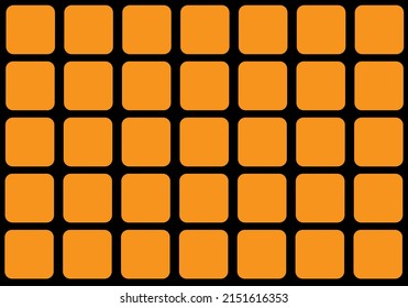 fondo abstracto hecho de cubos naranjas