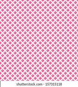 The abstract background made out of pink diamond shapes / The pink diamond pattern / The diamond background
