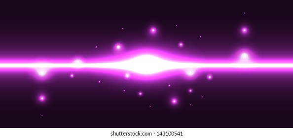 The abstract background made out of violet lights / The illumination / The violet abstraction