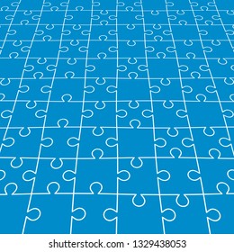 Abstract background made from puzzle pieces. Vector illustration, eps 8.