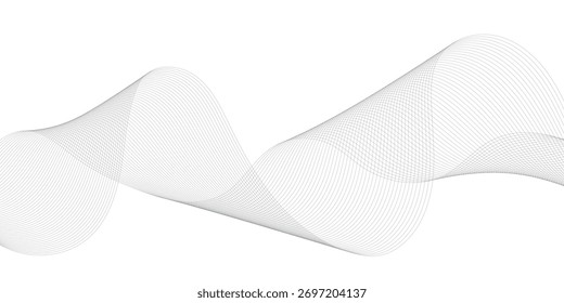 Fundo abstrato feito com linhas repetidas na abstração de onda. 