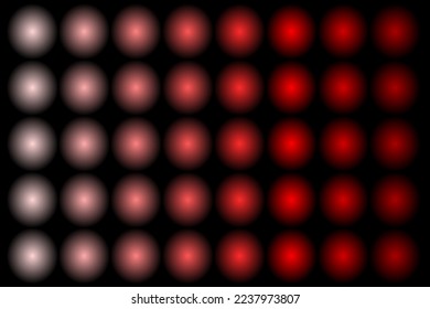 Abstract background made of shiny blurred balls
