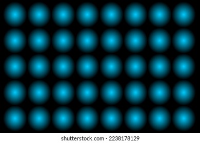 Abstract background made of shiny blurred balls