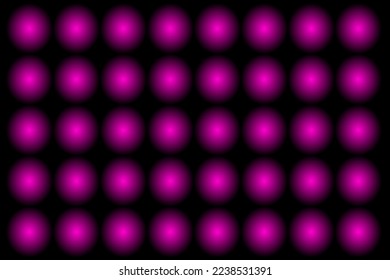 Fondo abstracto hecho de bolas borrosas brillantes