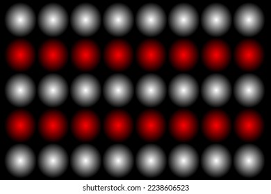 Abstract background made of shiny blurred balls