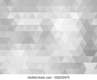 Abstract background made of small gray triangles