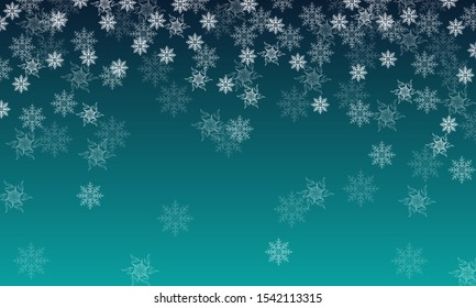 Abstract background made of snowflakes