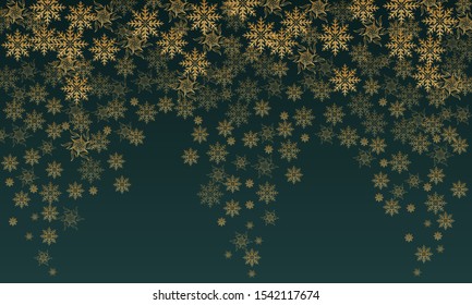 Abstract background made of snowflakes