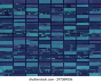 abstract background made of squares