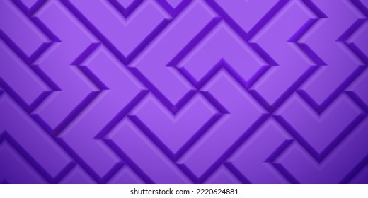 Abstract background made of tetris blocks in purple colors