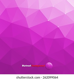 Abstract background made of triangles for your design