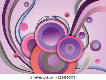 Abstract background made up of vector ,colorful suitable for festive designs.