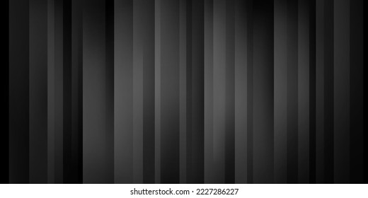 Abstract background made of vertical stripes in shades of gray and black colors