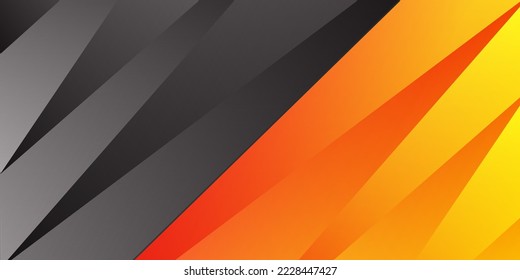 Fondo abstracto hecho de líneas onduladas en colores negros anaranjados