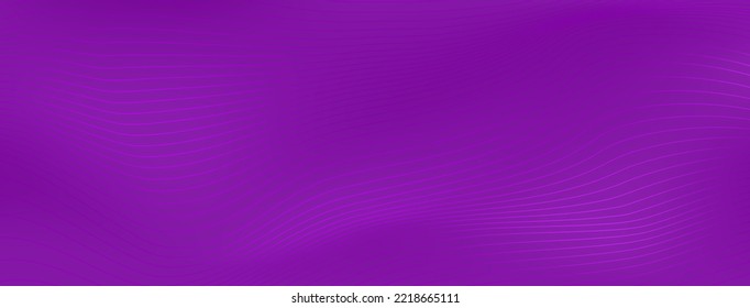 Abstract background made of wavy lines in purple colors