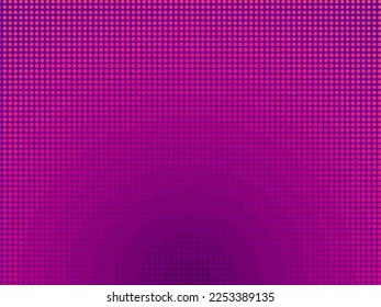 Fondo abstracto, color magenta. Diseñar el estilo de las historietas. Patrón de medio tono retro. Ilustración del vector