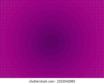 Abstrakter Hintergrund, magentafarbene Farbe. Design Comic-Stil. Retro-Halbtonmuster. Vektorgrafik