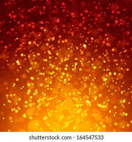 Abstract background with magic bokeh