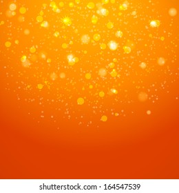 Abstract background with magic bokeh