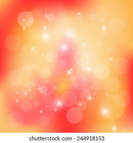 abstract background with magic bokeh 