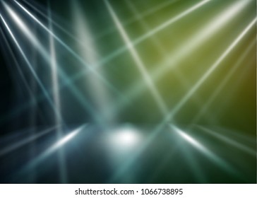 Abstract background with magic light
