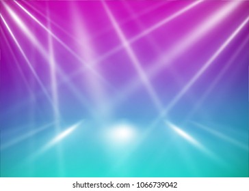 Abstract background with magic light
