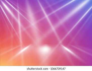 Abstract background with magic light
